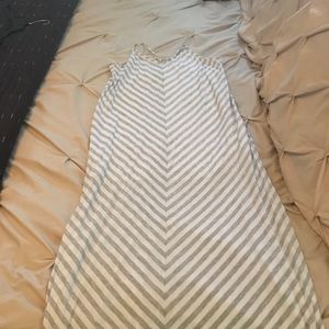 Adorable chevron Maxi Dress